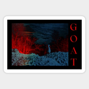 Goat (Text) Magnet